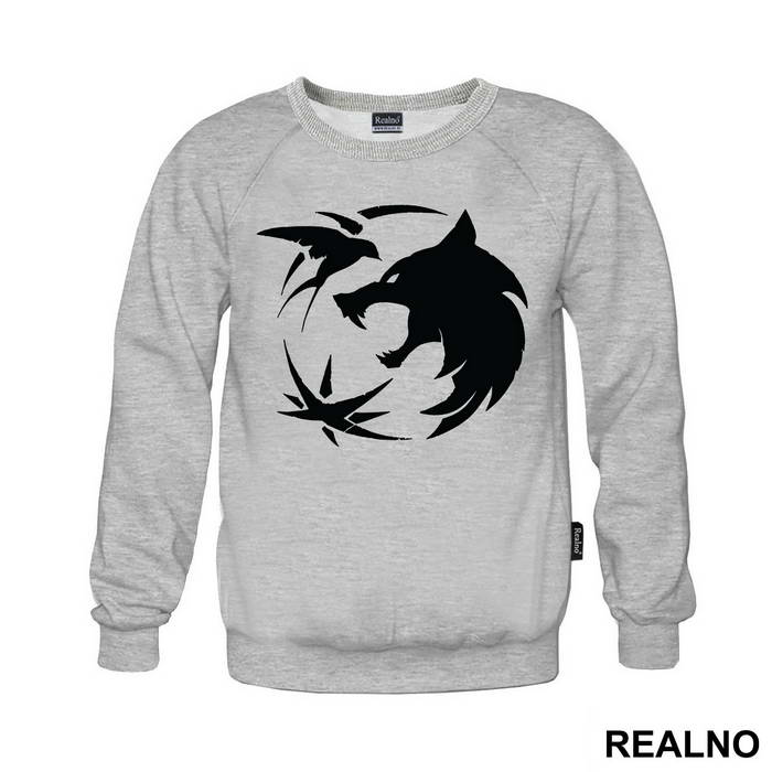 Wolf Sign With Birds - The Witcher