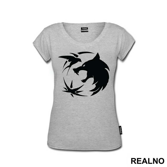 Wolf Sign With Birds - The Witcher