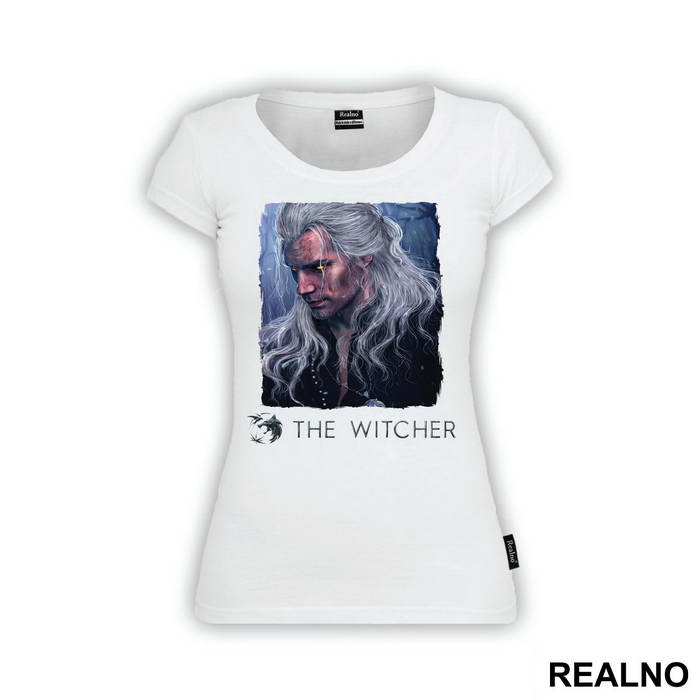 Geralt Yellow Eyes Portrait - The Witcher