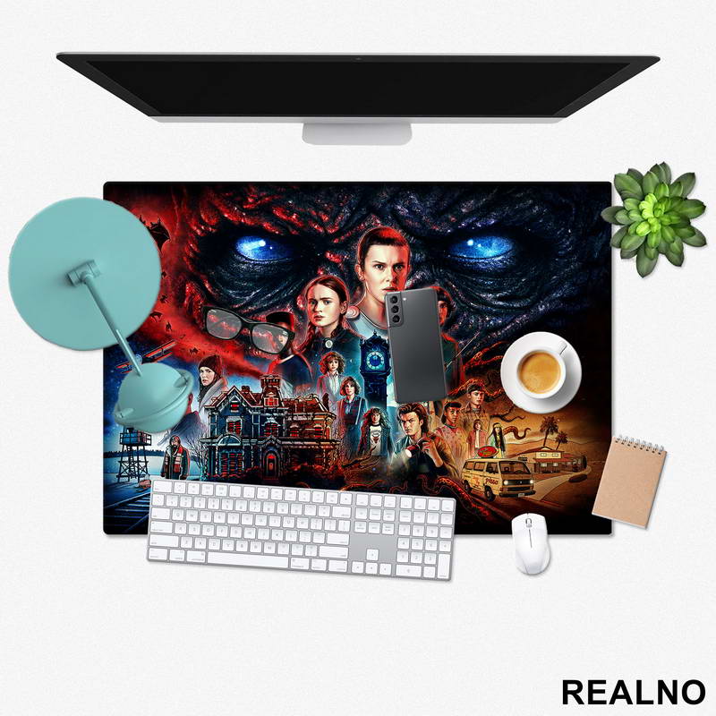Drawing - Stranger Things - Podmetač za sto