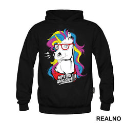 Hipster Unicorn - Jednorog - Majica