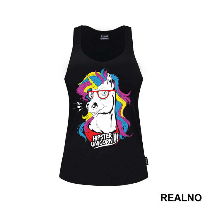 Hipster Unicorn - Jednorog - Majica