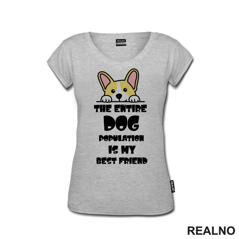The Entire Dog Population Is My Best Friend - Corgi - Pas - Psi