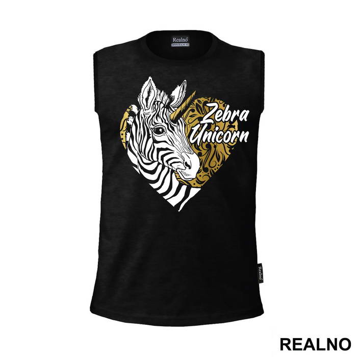 Zebra Unicorn - Jednorog - Majica