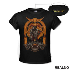 Malenia And Knight - Golden - Elden Ring