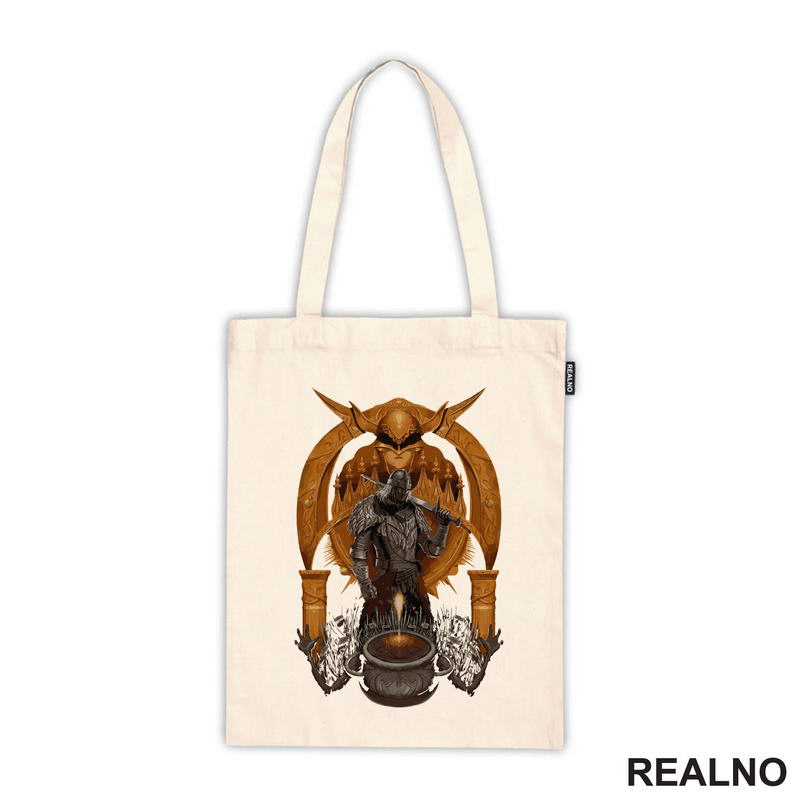 Malenia And Knight - Golden - Elden Ring