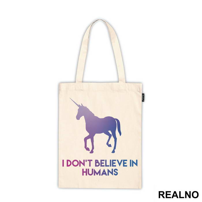 I Don't Believe In Humans - Unicorn - Jednorog - Majica