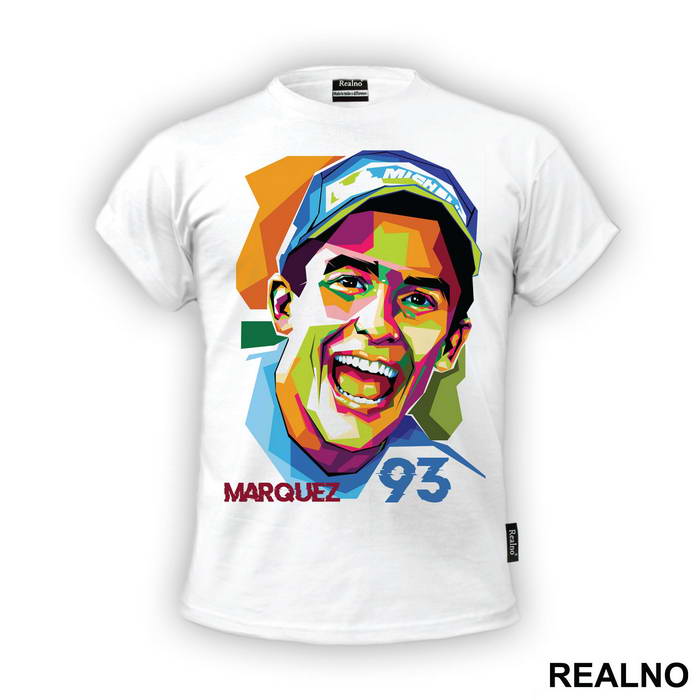 Marquez Poligonal Art - 93 - MotoGP - Sport - Majica