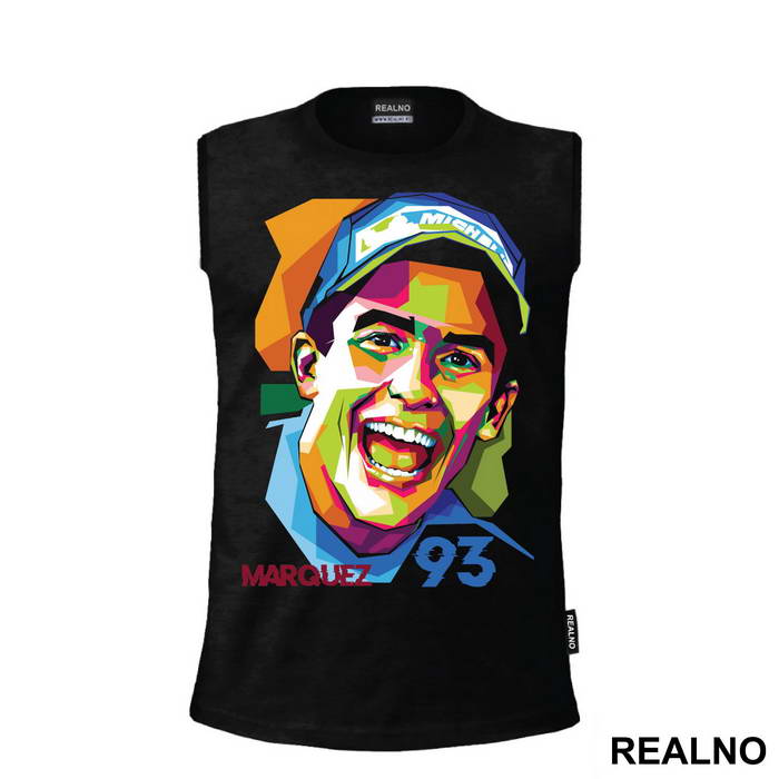 Marquez Poligonal Art - 93 - MotoGP - Sport - Majica