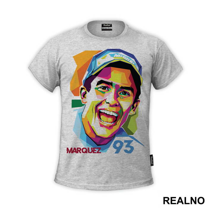 Marquez Poligonal Art - 93 - MotoGP - Sport - Majica