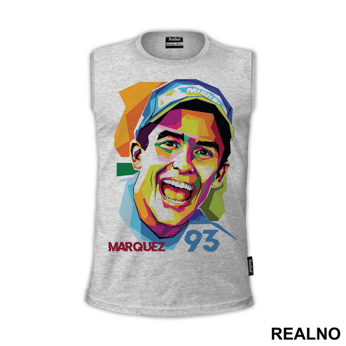 Marquez Poligonal Art - 93 - MotoGP - Sport - Majica