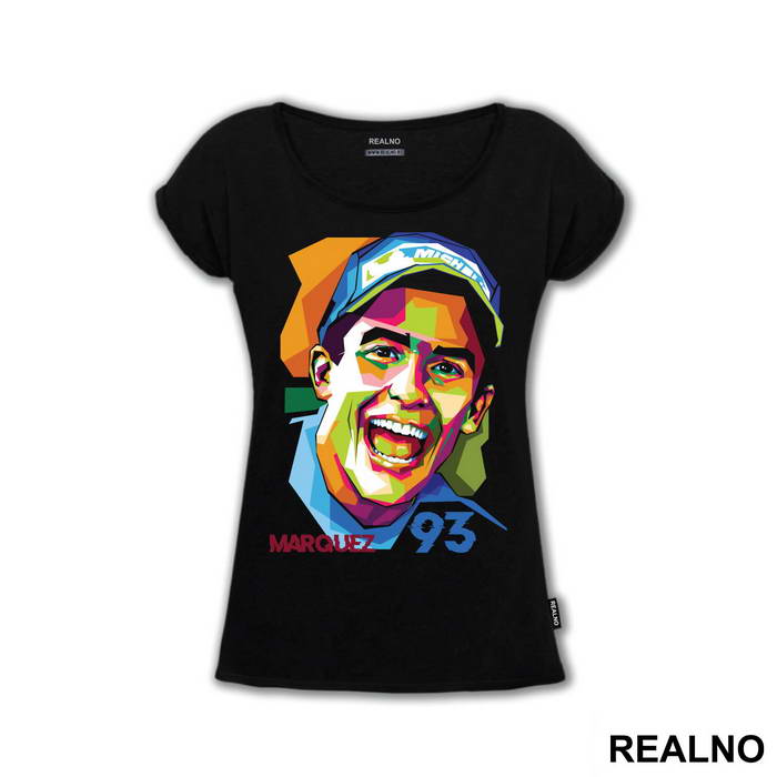 Marquez Poligonal Art - 93 - MotoGP - Sport - Majica