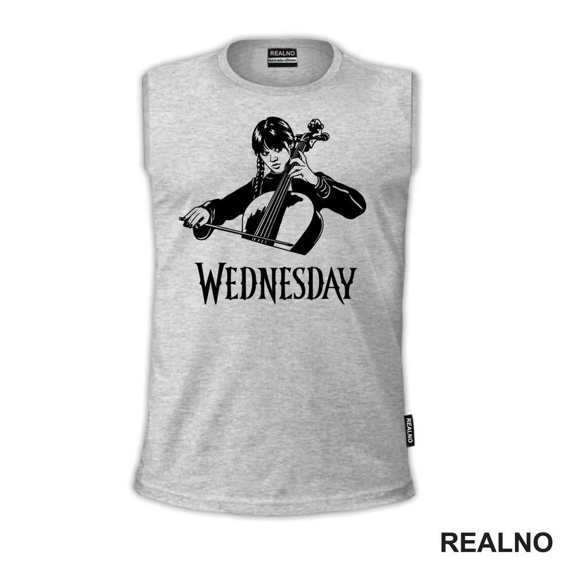 Playing A Cello - Wednesday - Sreda