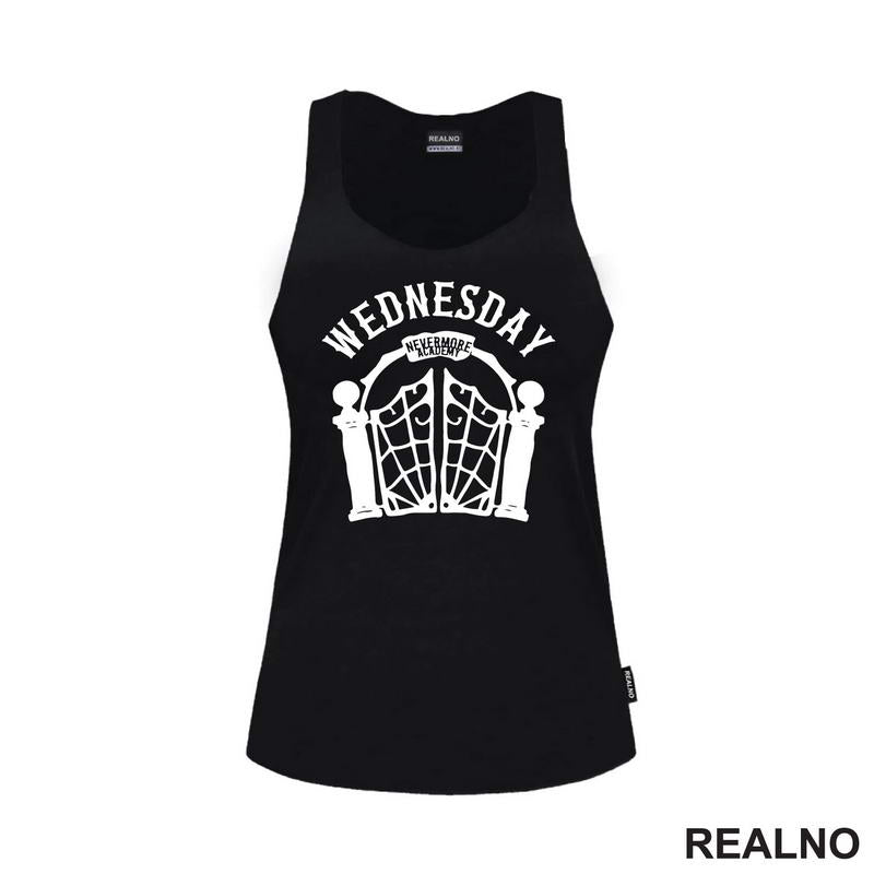Gate - Nevermore Academy - Wednesday - Sreda