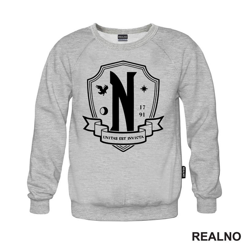 Nevermore Academy Logo - Wednesday - Sreda