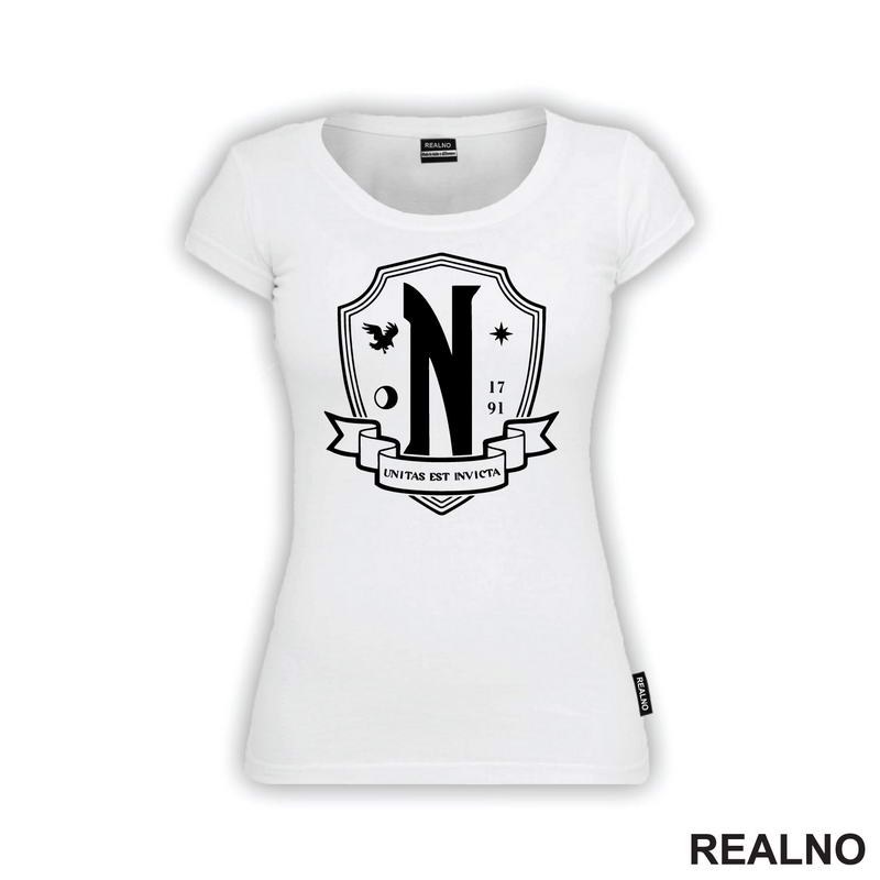 Nevermore Academy Logo - Wednesday - Sreda