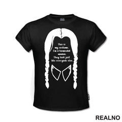 This Is My Costume. I'm A Homicidal Maniac. They Look Just Like Everyone Else. - Wednesday - Sreda