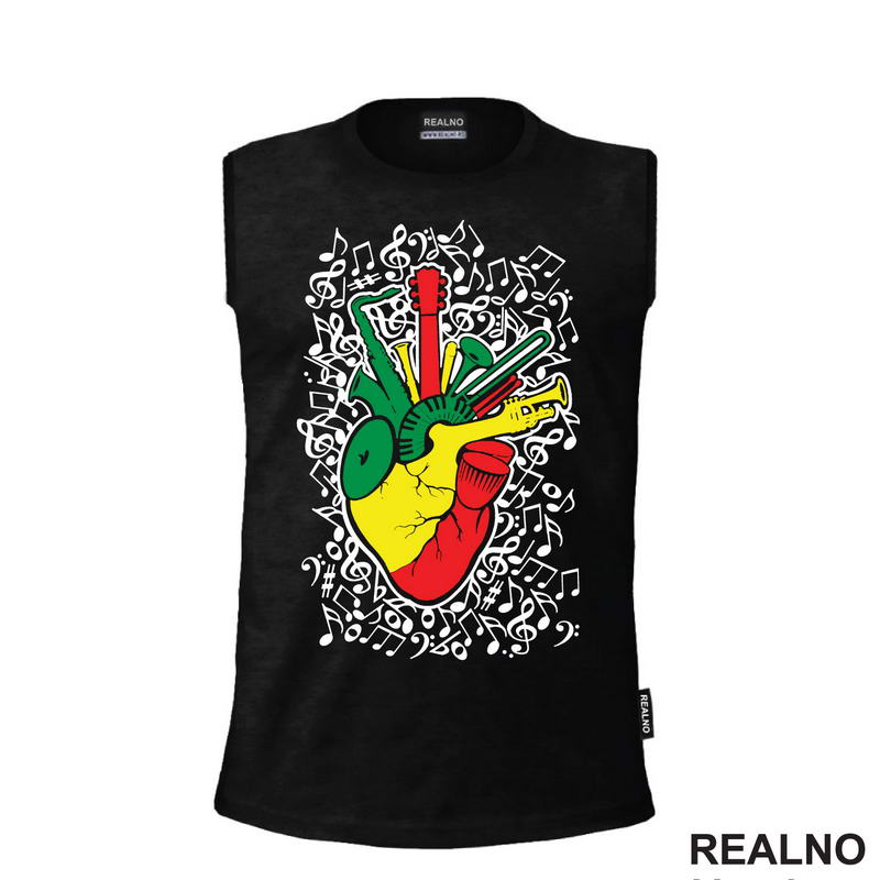 Reggae Music - Instrument Heart - Muzika