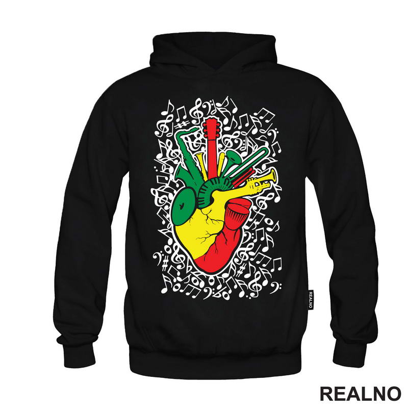 Reggae Music - Instrument Heart - Muzika