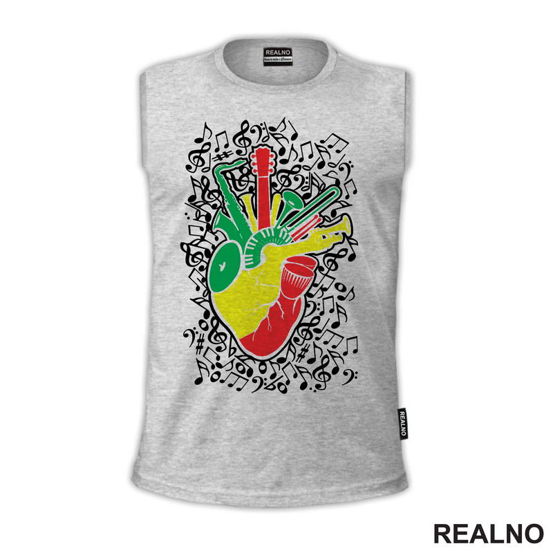 Reggae Music - Instrument Heart - Muzika