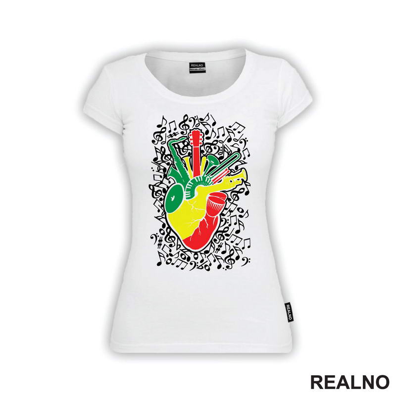 Reggae Music - Instrument Heart - Muzika