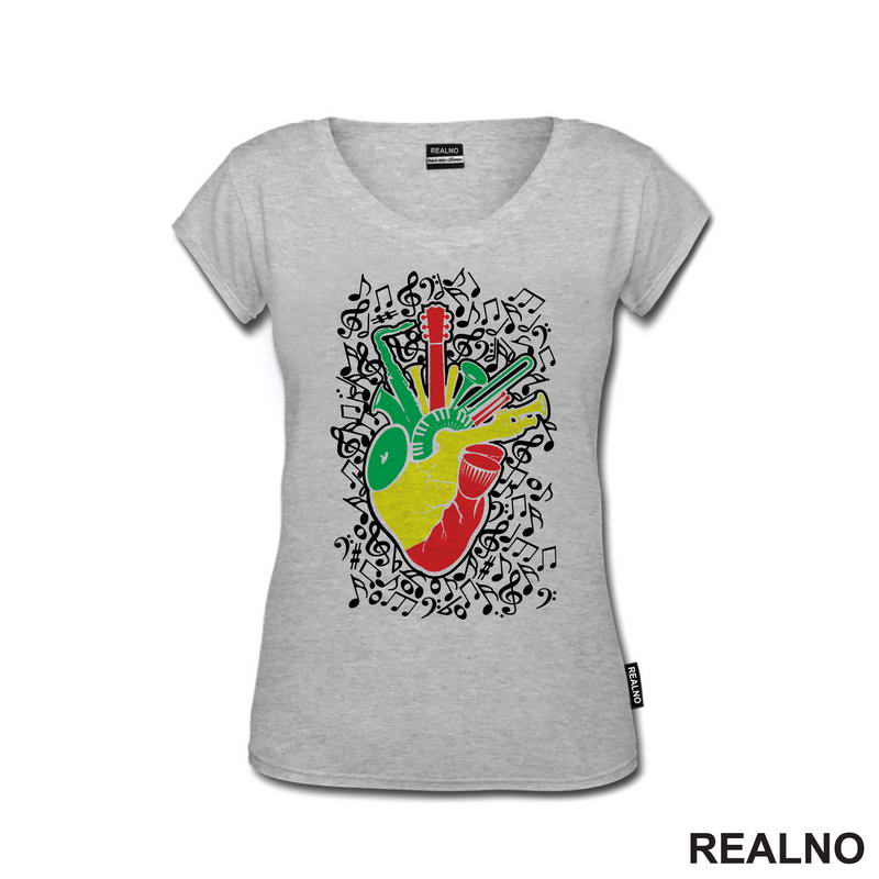 Reggae Music - Instrument Heart - Muzika