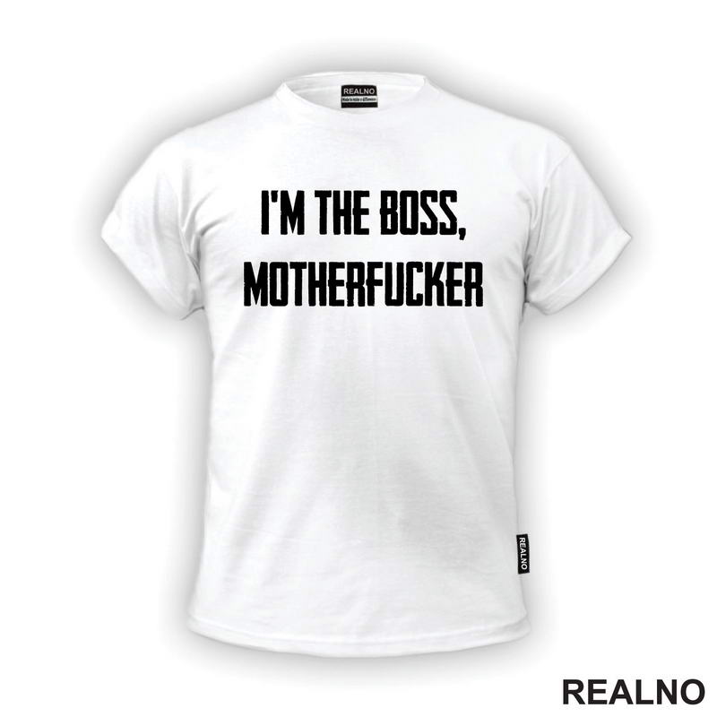 I'm The Boss, Motherfucker - Trening