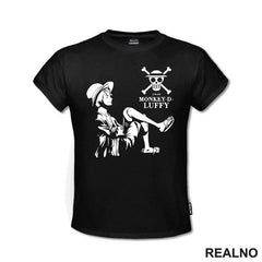 Monkey. D. Luffy - Portrait - Sitting - One Piece