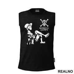 Monkey. D. Luffy - Portrait - Sitting - One Piece