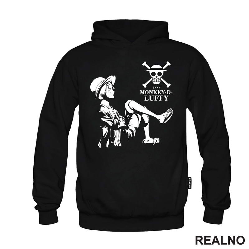 Monkey. D. Luffy - Portrait - Sitting - One Piece