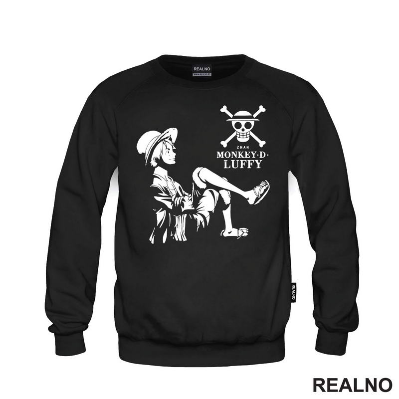 Monkey. D. Luffy - Portrait - Sitting - One Piece