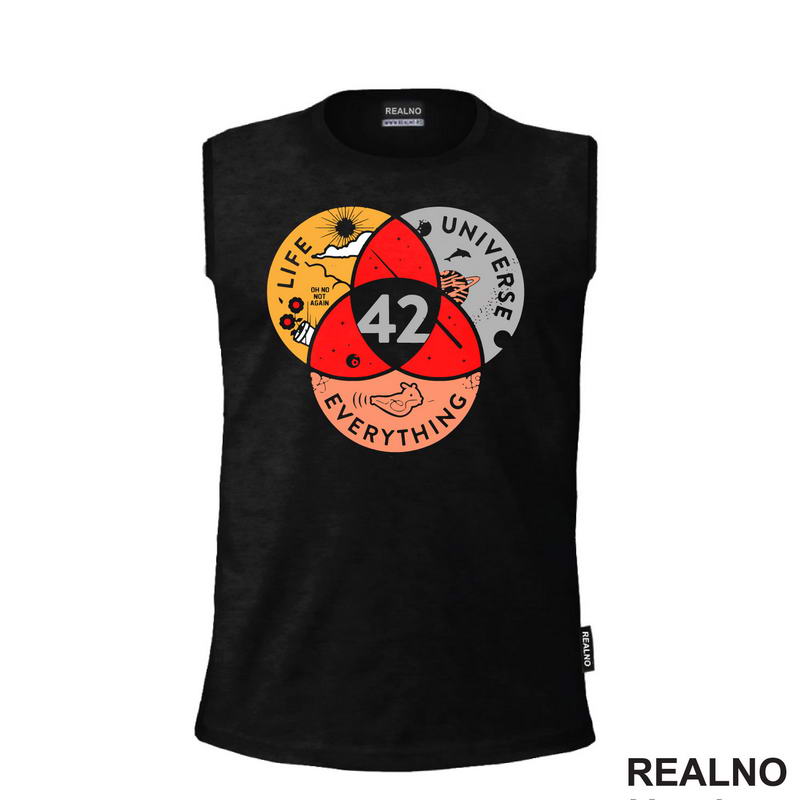 42 The Answer To Life The Universe And Everything - Colors - The Hitchhiker's Guide to the Galaxy - Geek