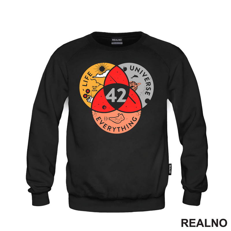 42 The Answer To Life The Universe And Everything - Colors - The Hitchhiker's Guide to the Galaxy - Geek