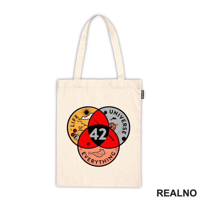 42 The Answer To Life The Universe And Everything - Colors - The Hitchhiker's Guide to the Galaxy - Geek