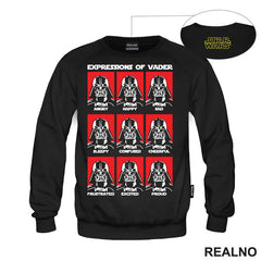 Expressions Of Darth Vader - Star Wars