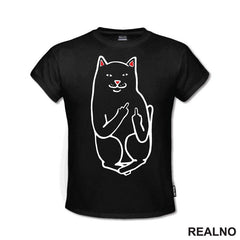 Cat Says FU - Humor