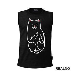 Cat Says FU - Humor