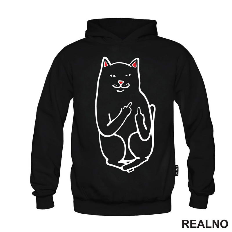 Cat Says FU - Humor