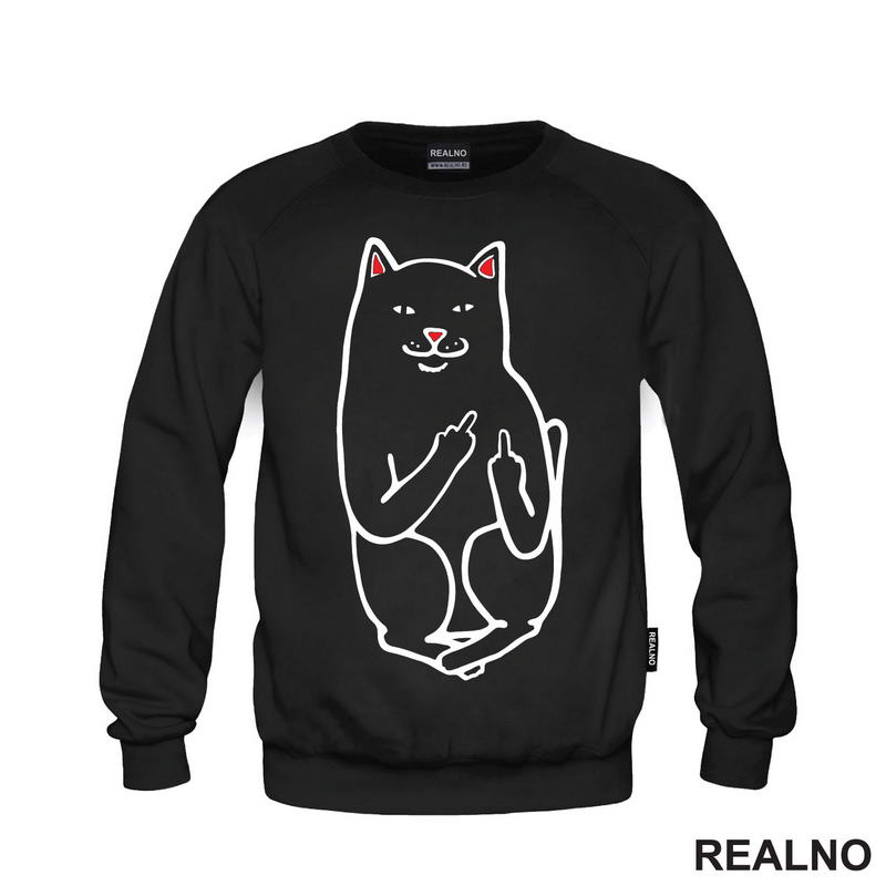 Cat Says FU - Humor