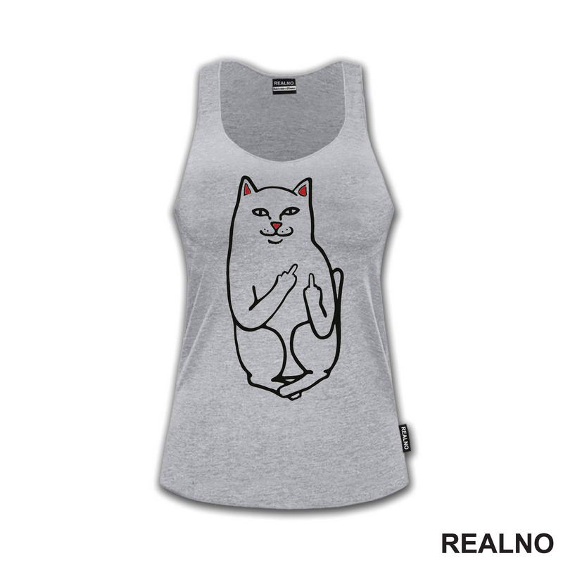 Cat Says FU - Humor