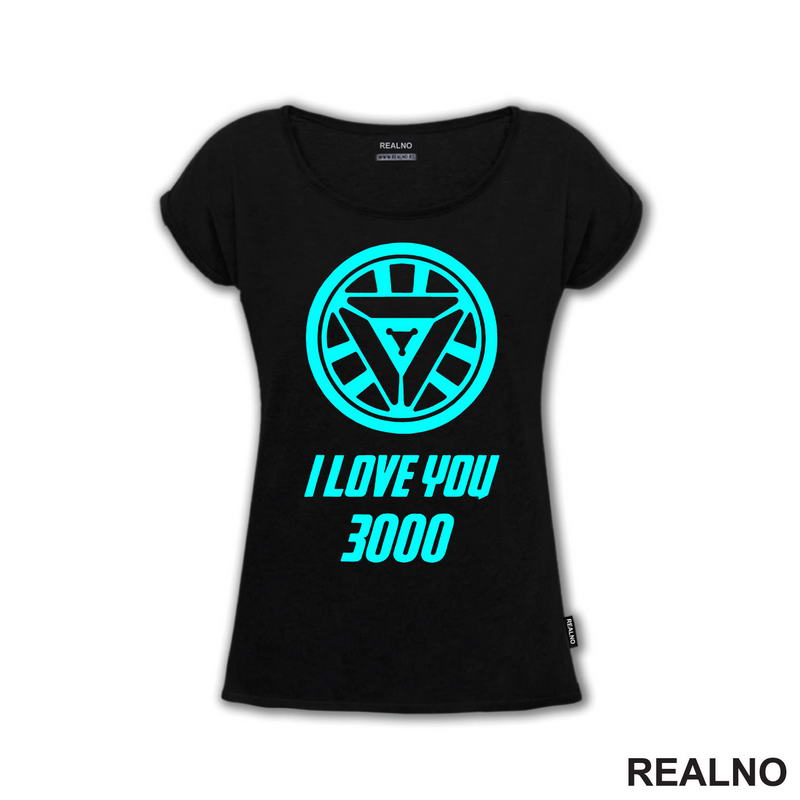 I Love You 3000 - Blue - Iron Man - Avengers