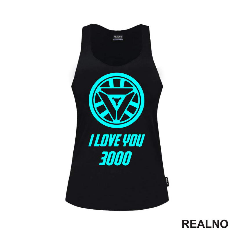 I Love You 3000 - Blue - Iron Man - Avengers
