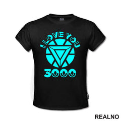 Logo - I Love You 3000 - Iron Man - Avengers