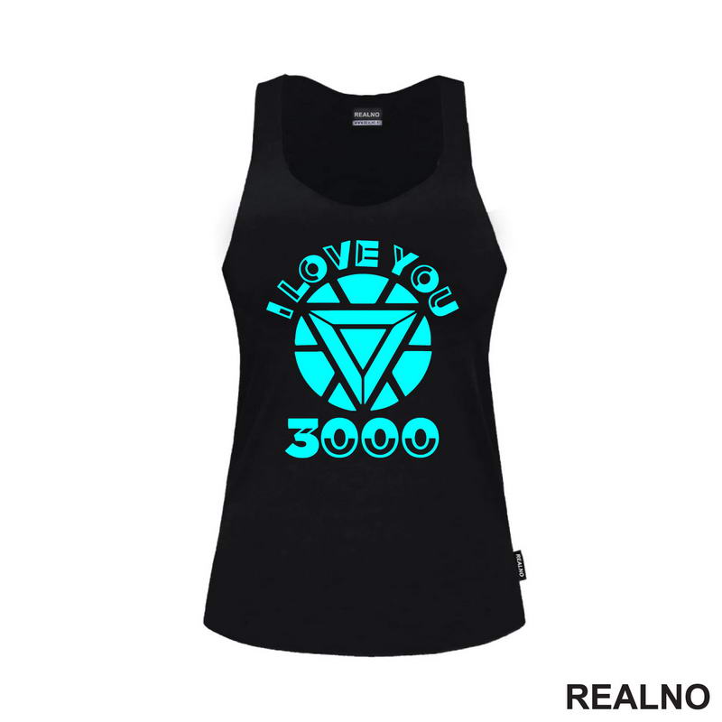 Logo - I Love You 3000 - Iron Man - Avengers