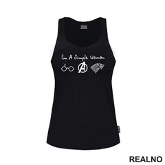 I'm A Simple Woman - Symbols Harry Potter, Avengers, Game Of Thrones - Geek