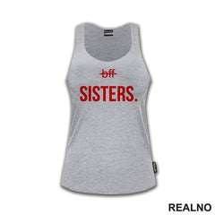 Sisters. Bff Crossed Out - Red - Sestre - Love - Ljubav