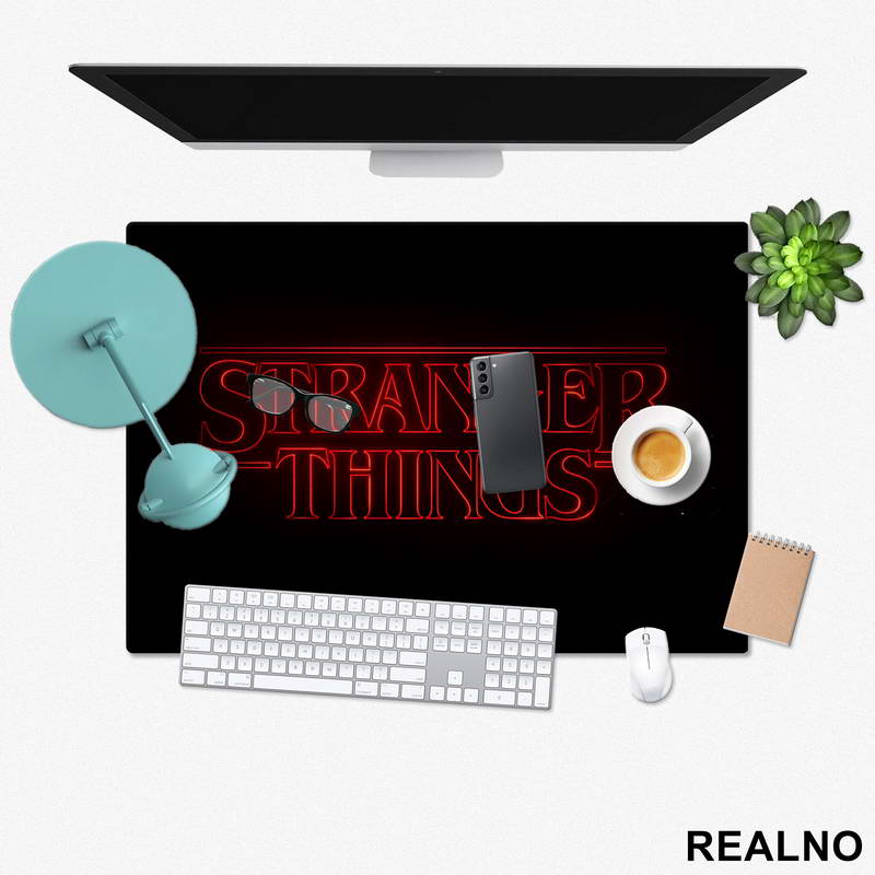 Red Logo - Stranger Things - Podmetač za sto