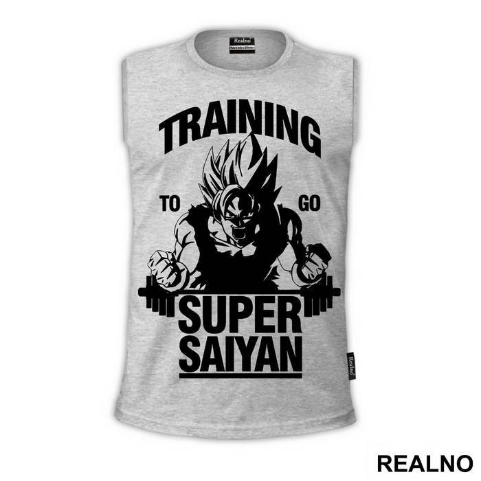 Training To Go Super Saiyan - Trening - Majica