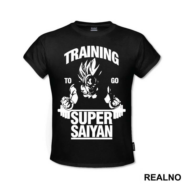 Training To Go Super Saiyan - Trening - Majica
