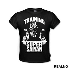 Training To Go Super Saiyan - Trening - Majica